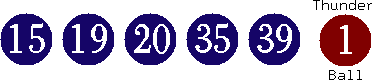 15 19 20 35 39 (01)
