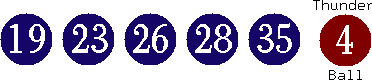 19 23 26 28 35 (04)