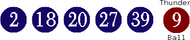 02 18 20 27 39 (09)