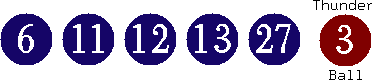 06 11 12 13 27 (03)