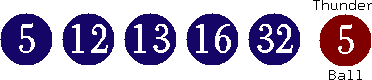 05 12 13 16 32 (05)