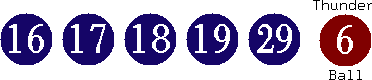 16 17 18 19 29 (06)