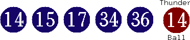 14 15 17 34 36 (14)