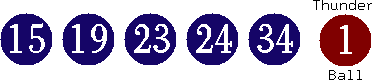 15 19 23 24 34 (01)
