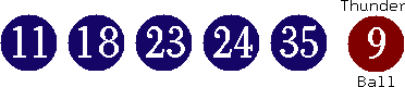 11 18 23 24 35 (09)