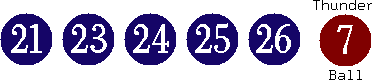 21 23 24 25 26 (07)