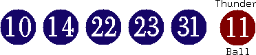 10 14 22 23 31 (11)