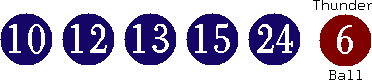10 12 13 15 24 (06)