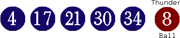 04 17 21 30 34 (08)