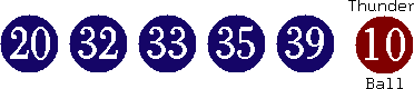20 32 33 35 39 (10)