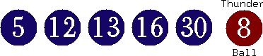 05 12 13 16 30 (08)
