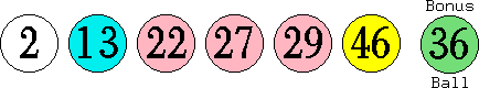 02 13 22 27 29 46 (36)