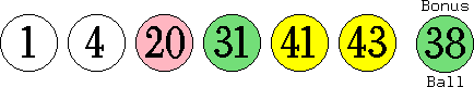 01 04 20 31 41 43 (38)