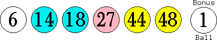 06 14 18 27 44 48 (01)