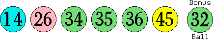 14 26 34 35 36 45 (32)