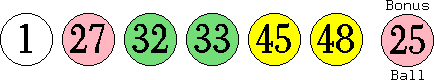 01 27 32 33 45 48 (25)