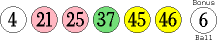 04 21 25 37 45 46 (06)