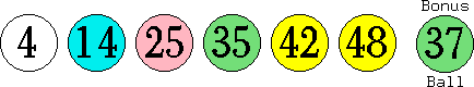 04 14 25 35 42 48 (37)