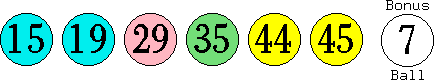 15 19 29 35 44 45 (07)