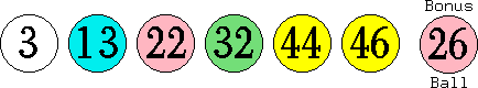 03 13 22 32 44 46 (26)