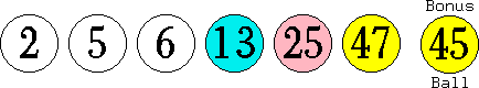 02 05 06 13 25 47 (45)