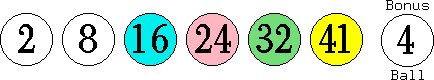 02 08 16 24 32 41 (04)
