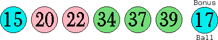 15 20 22 34 37 39 (17)