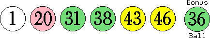 01 20 31 38 43 46 (36)