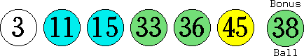 03 11 15 33 36 45 (38)