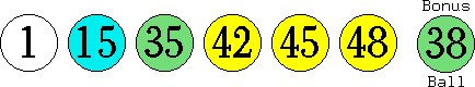 01 15 35 42 45 48 (38)