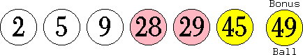 02 05 09 28 29 45 (49)