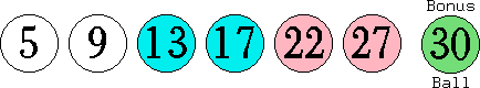 05 09 13 17 22 27 (30)