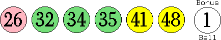 26 32 34 35 41 48 (01)