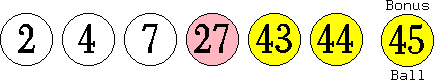 02 04 07 27 43 44 (45)