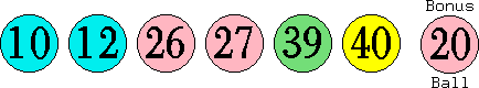 10 12 26 27 39 40 (20)