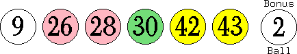 09 26 28 30 42 43 (02)
