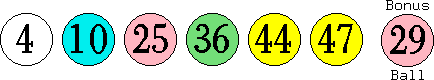 04 10 25 36 44 47 (29)