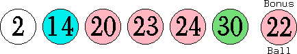 02 14 20 23 24 30 (22)