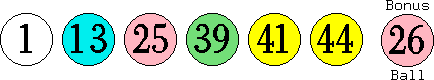01 13 25 39 41 44 (26)