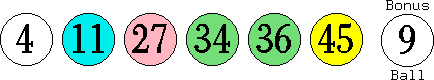 04 11 27 34 36 45 (09)