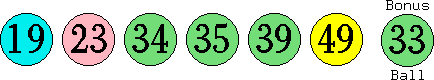 19 23 34 35 39 49 (33)
