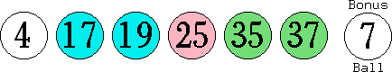 04 17 19 25 35 37 (07)