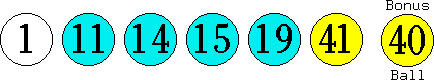01 11 14 15 19 41 (40)