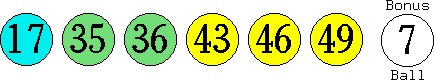 17 35 36 43 46 49 (07)