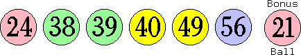 24 38 39 40 49 56 (21)