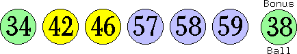 34 42 46 57 58 59 (38)