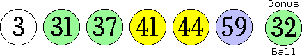 03 31 37 41 44 59 (32)