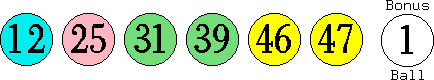 12 25 31 39 46 47 (01)