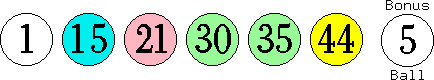 01 15 21 30 35 44 (05)