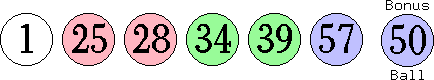 01 25 28 34 39 57 (50)